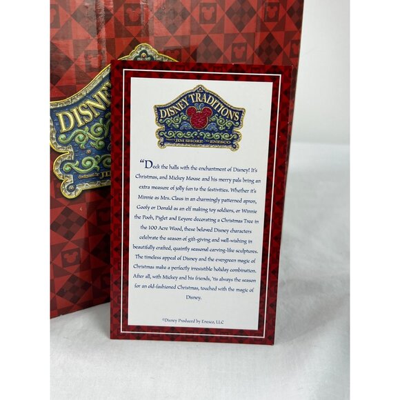 Disney Traditions Donald Duck Santas High Strung Helper Jim Shore Figurine Chris - Picture 7 of 9